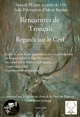 Affiche rencontre de Tronçais 2011